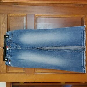 Tommy Hilfiger long Jeans skirt sz S